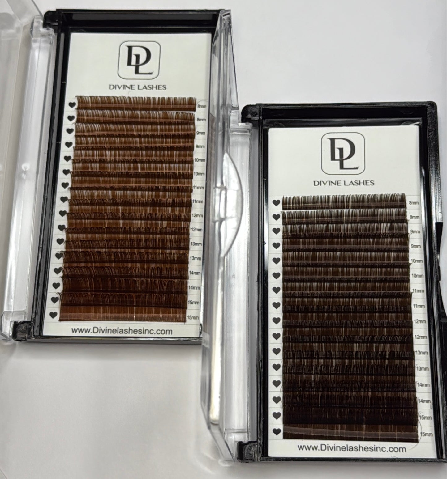 Brown Lash Trays