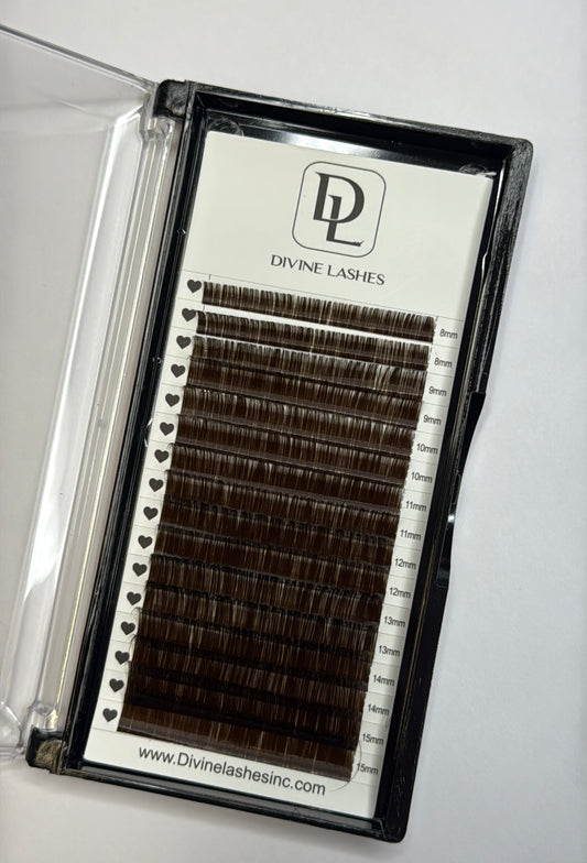 Brown Lash Trays